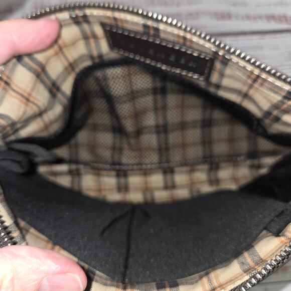 Levenger Men Brown Leather Toiletry Accessory Pouch Classic Casual Business Trip - Picture 3 of 9